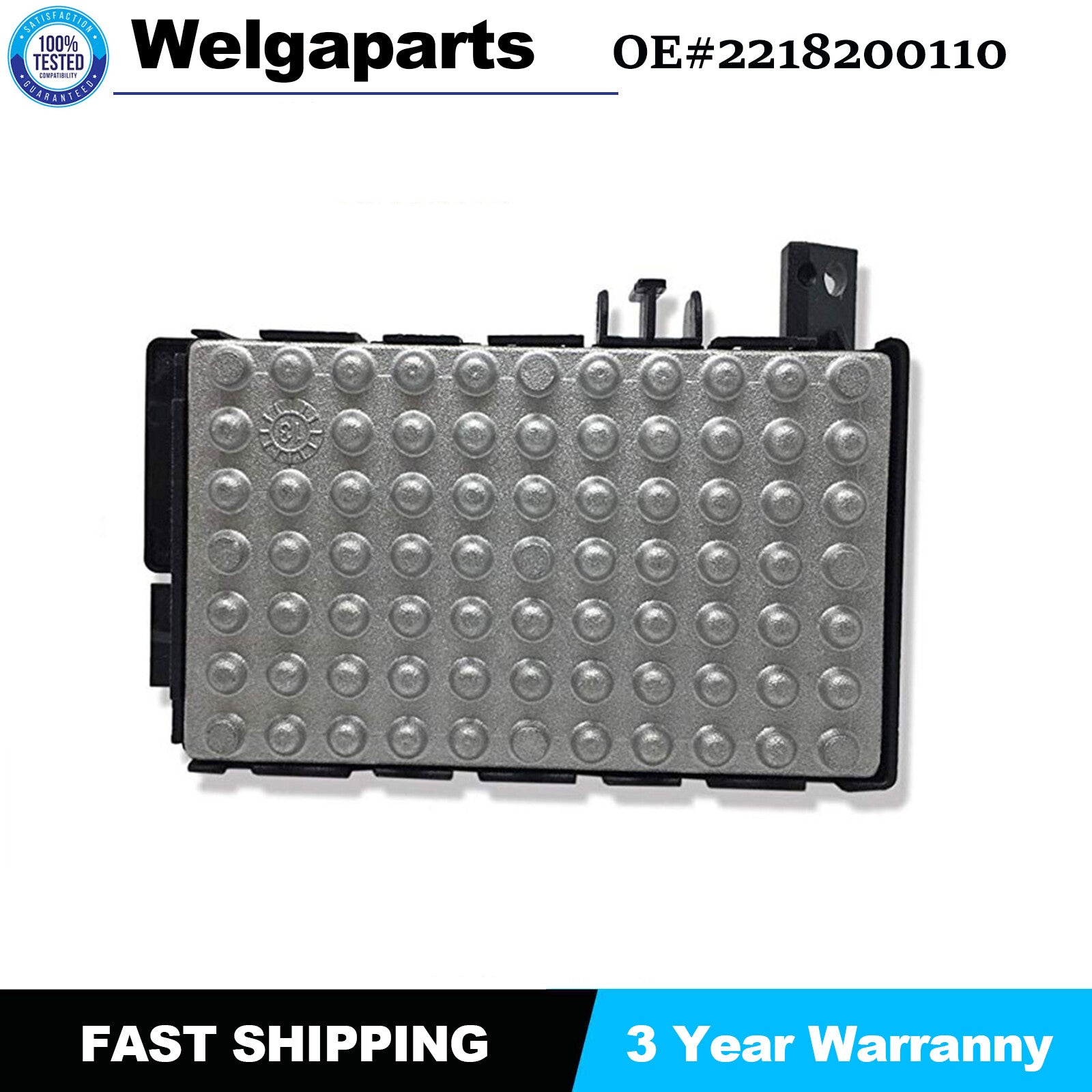 Heater Blower Motor Resistor 2218706858 for MERCEDES-BENZ CL550 CL600 S550 S600