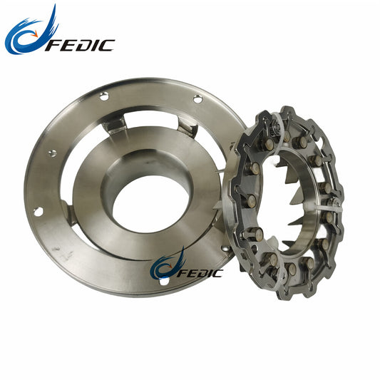 Turbo nozzle ring + base GTB2260VK 758353 for BMW X3 3.0D E83 218HP 160Kw M57D