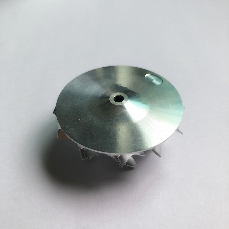 TD03 14T close 39.55/51.00mm 6+6 blades Turbo Billet compressor wheel