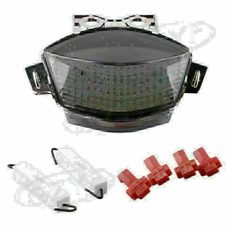 Fit for KAWASAKI 650R 2006 2007 LED Tail Lamp Taillight Running Light Smoke UK