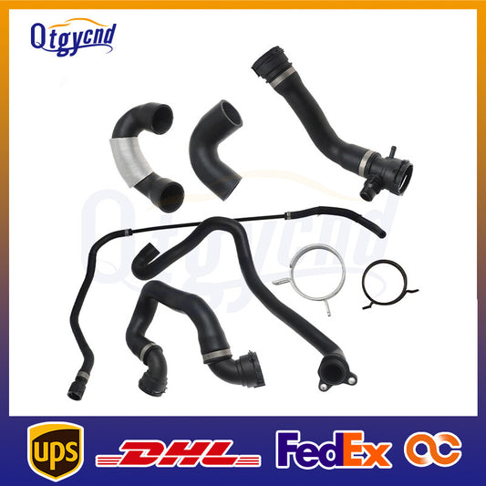 6-piece/set radiator coolant hoses for BMW X5 xDrive35i and X6 xDrive35i