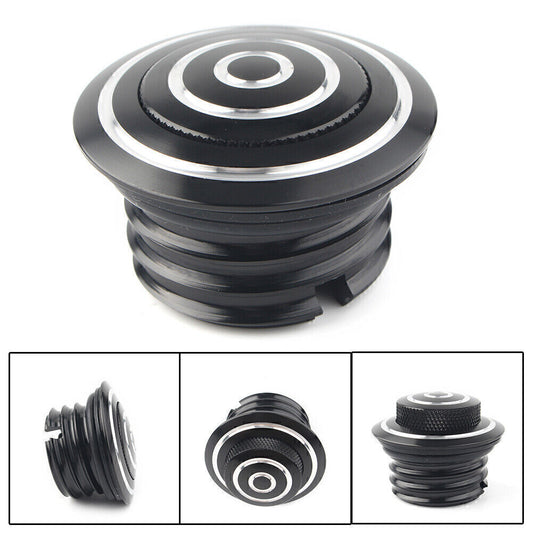 CNC Gas Cap Fuel Oil Tank Cover for Harley Sportster XL883 XL1200 48 72 1996 -16