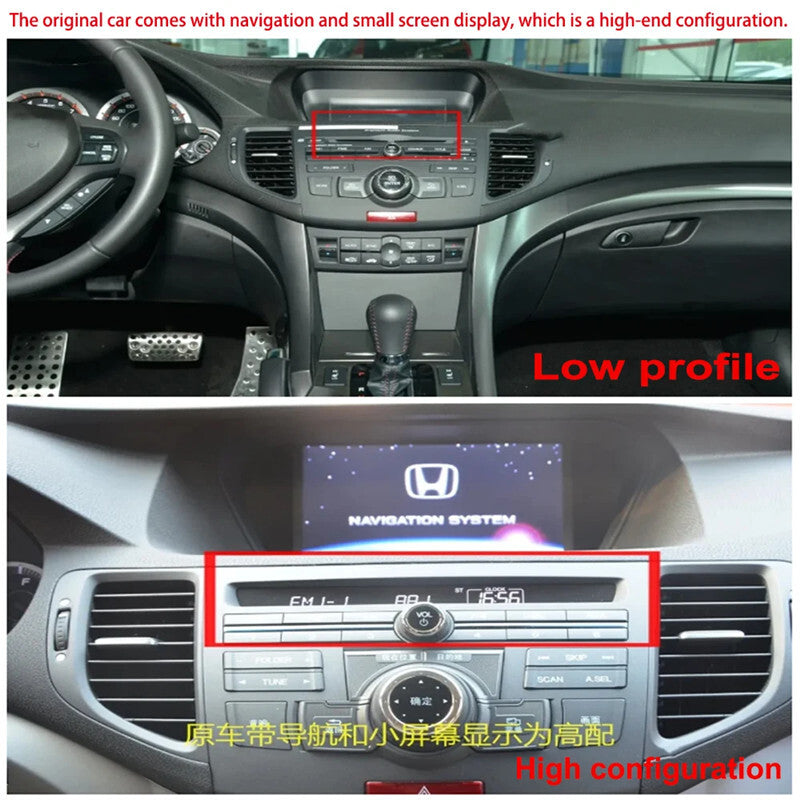 Car Radio Android Carplay Multimedia For 09-13 Accord 8 Spirior GPS Navigation