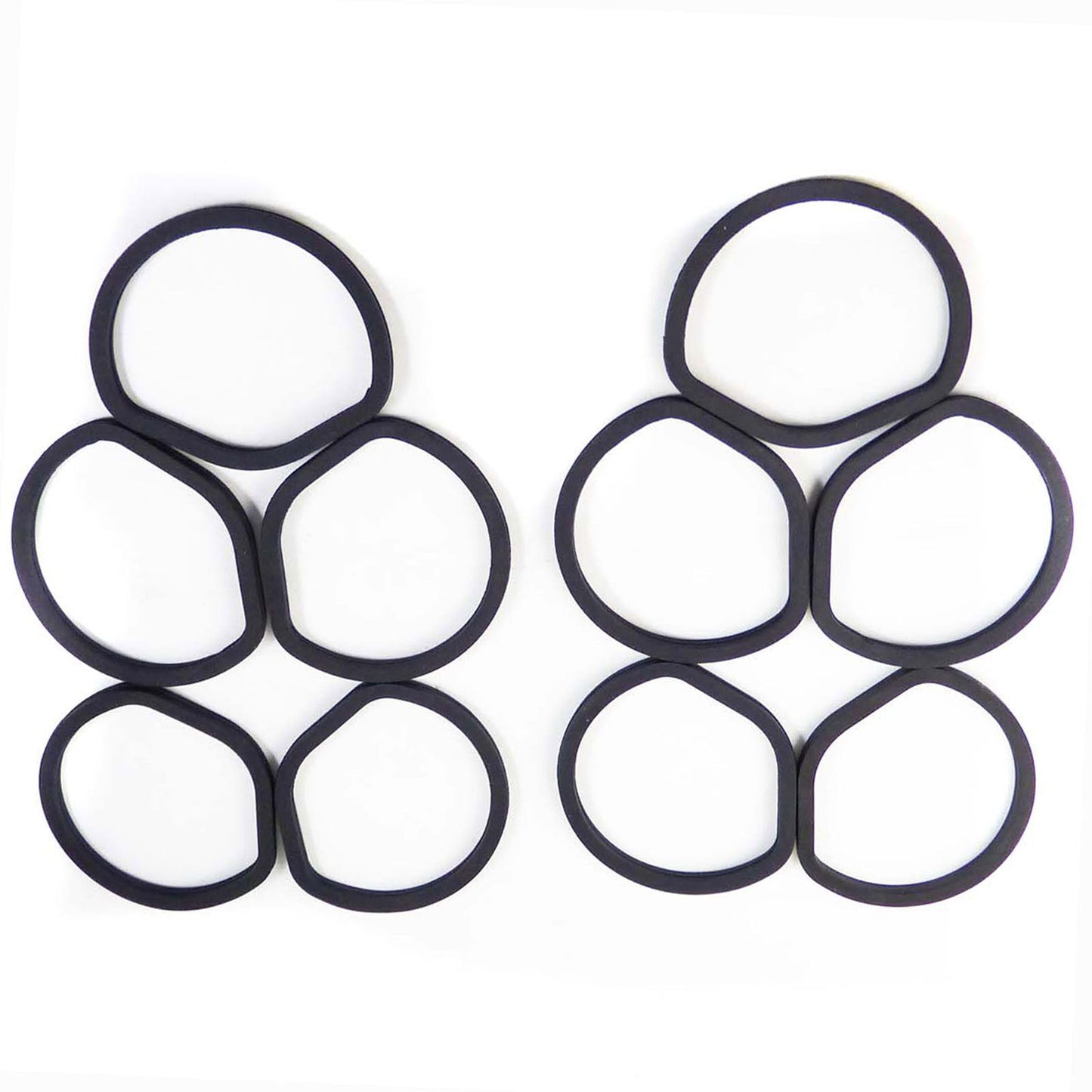 for Benz E280 C230 1121840061 10Pcs Engine Oil Filter Housing Seal Ring Gasket