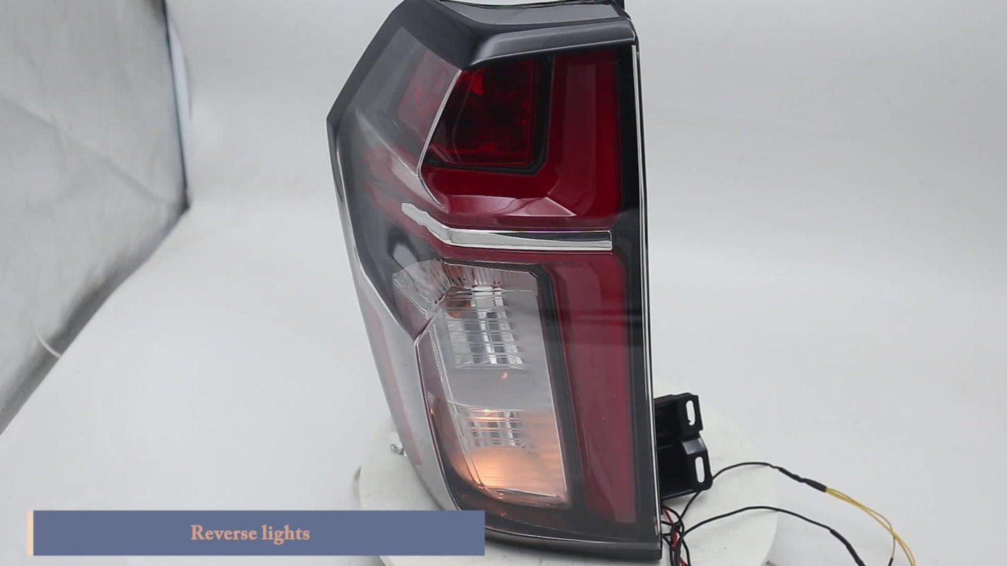 LED taillights, brake lights, and passenger lights for 2021-2023 for Chevrolet Suburban/Tahoe factory models.