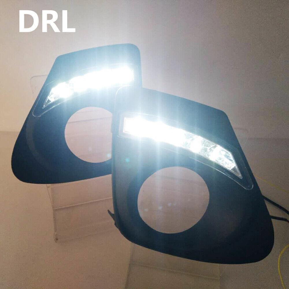 for Toyota for Corolla Altis 2010-2013 LED Daytime Running Light DRL Fog Signal Lamp
