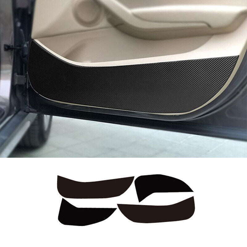 for BMW X1 E84 13-15 Carbon Fiber Sticker Inner Door Protection Panel Cover Trim