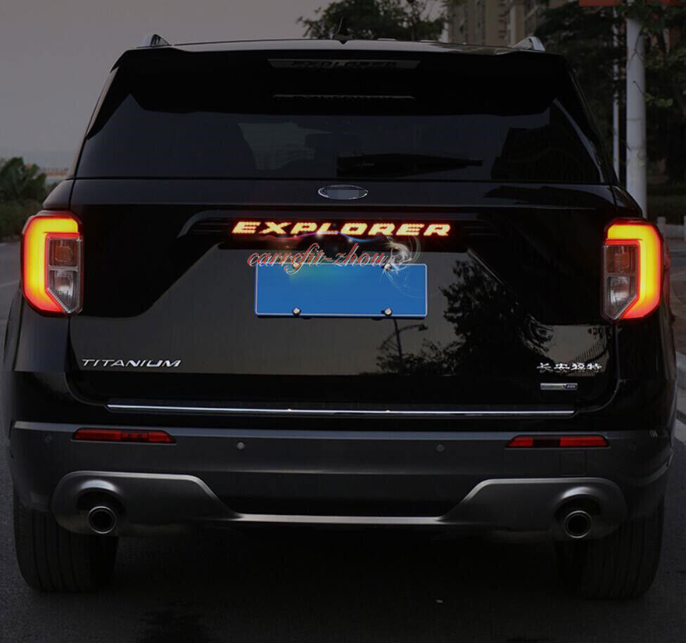 1P for Ford Explorer 2021-2022 LED Rear Door Trunk Lid Lamp Tailgate Brake Light
