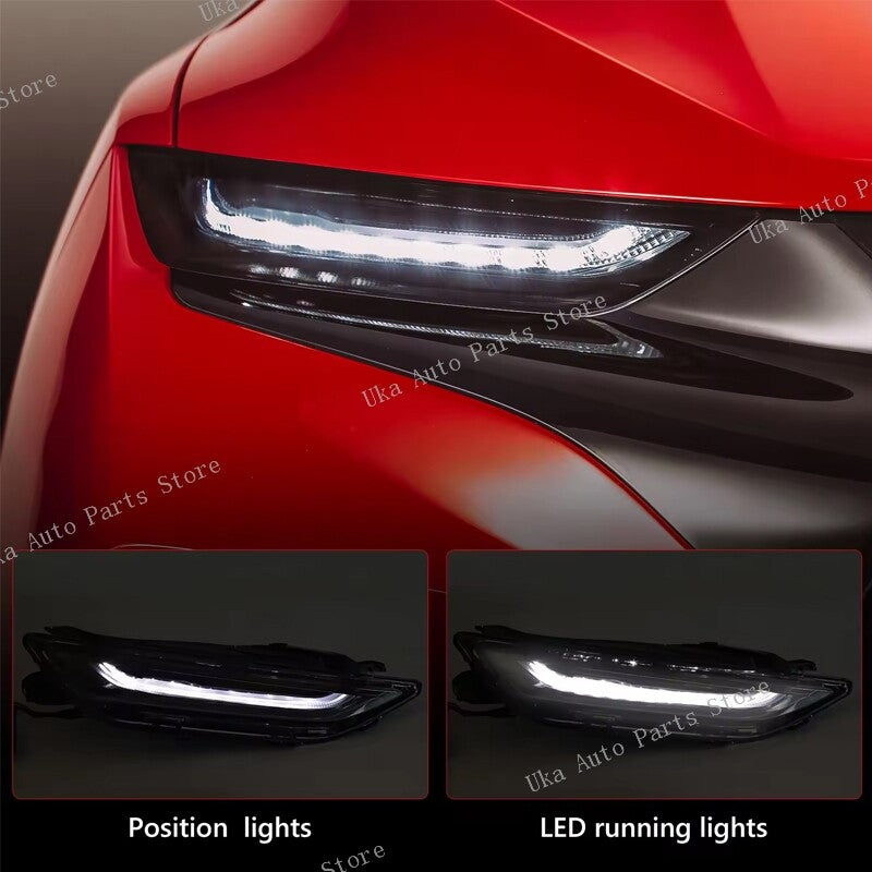Right LED DRL Headlight Front High Low Beam Lamp for Chevy Blazer 2019-2021
