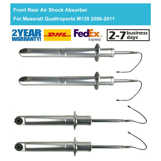 4PCS Front Rear Shock Absorbers Fit for Maserati Quattroporte M139 2006-2011 Sport