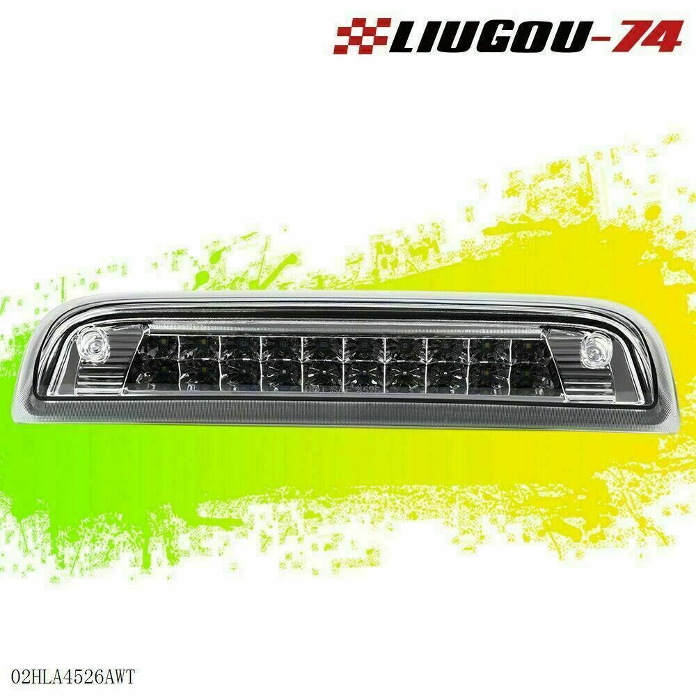 Suitable for 2014-2018 for Chevrolet Silverado for GMC for Sierra with transparent lens LED third brake light.