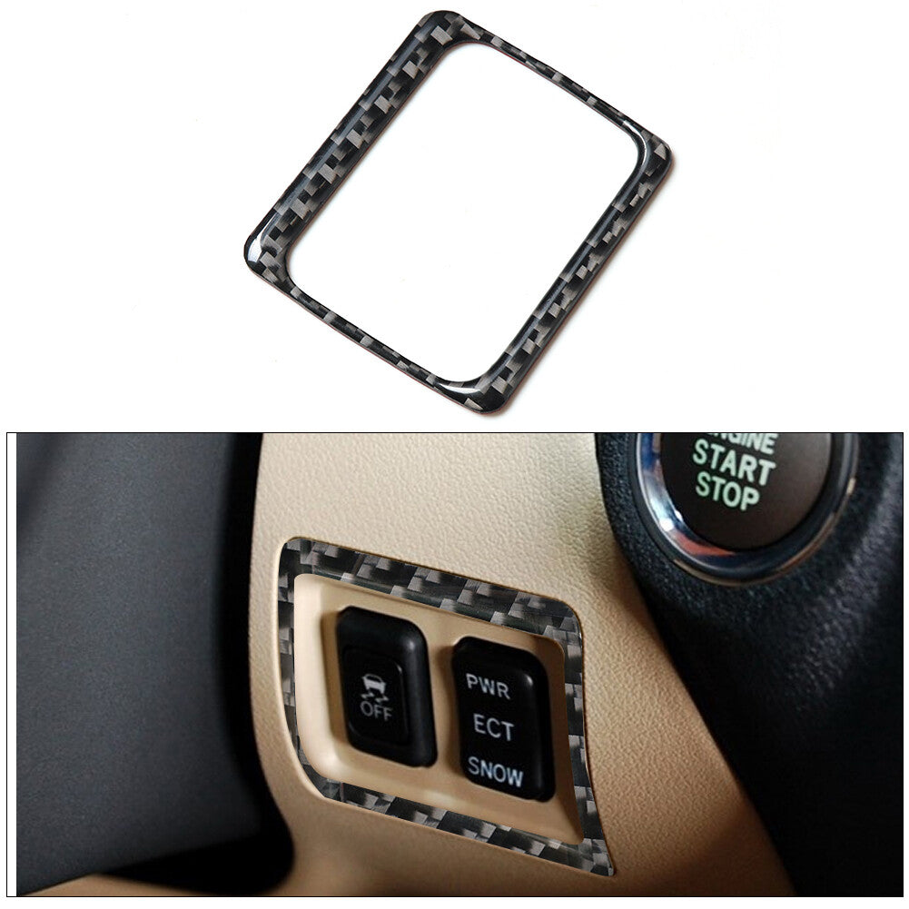 Carbon Fiber TRC Switch Frame Cover Trim for Lexus IS250 300 350 2006-2012