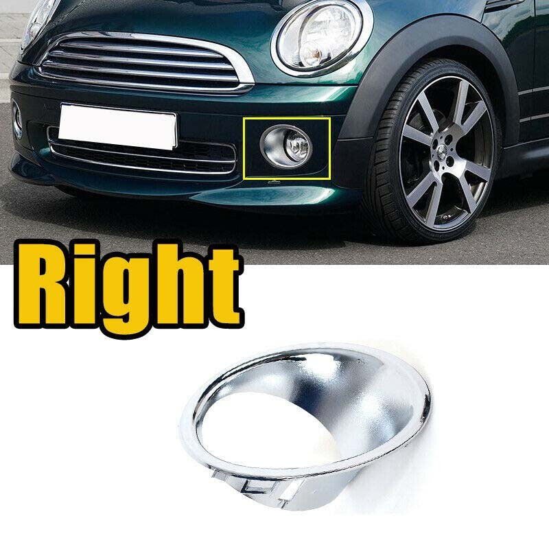 Right front fog light trim ring cover 51112753662 for Mini Cooper R56 R57