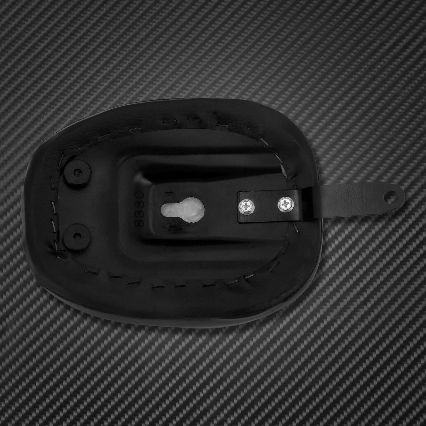Vertical Lines Rear Passenger Pillion Pad for Seat Fit for Harley Sportster 48 2010
