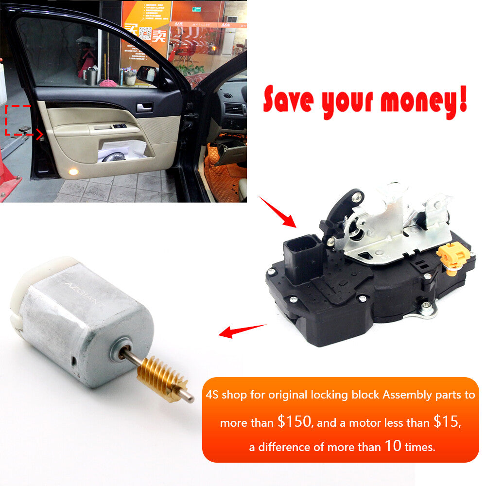 Automotive door lock actuator motor suitable for Ford Mondeo III MK3 2001 - 2007 XS41-A21813-DE
