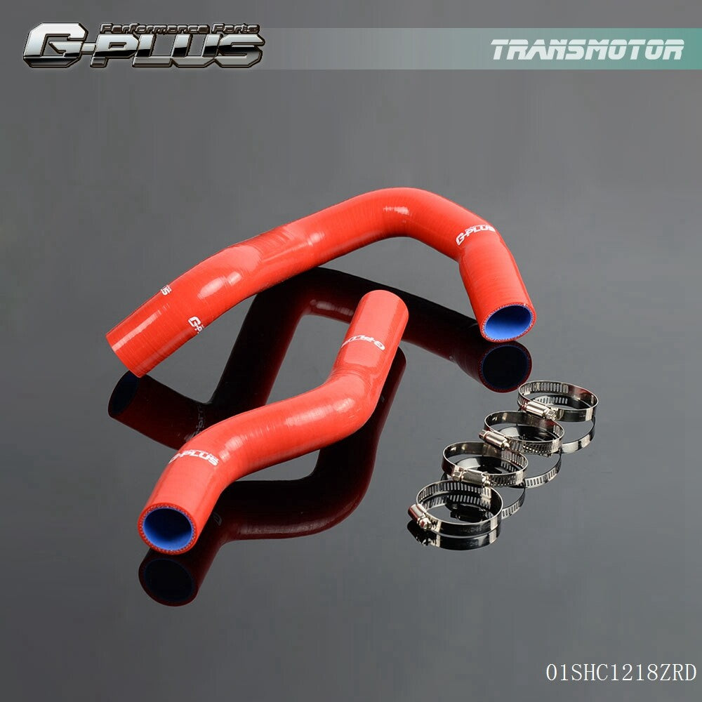 Suitable for 1968-1979 for Ford F100/F150/F250 for Mustang silicone radiator hoses, red.