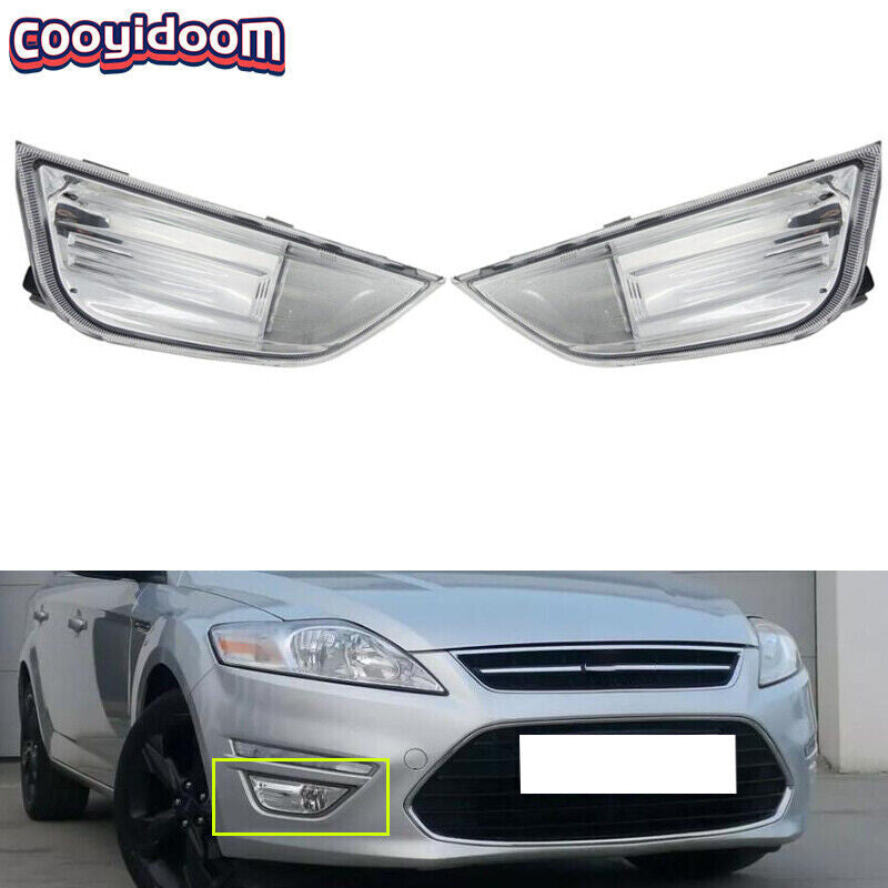 Suitable for 2011-12 for Ford Mondeo Fusion Mk4 front bumper fog lights with bulbs LHRH