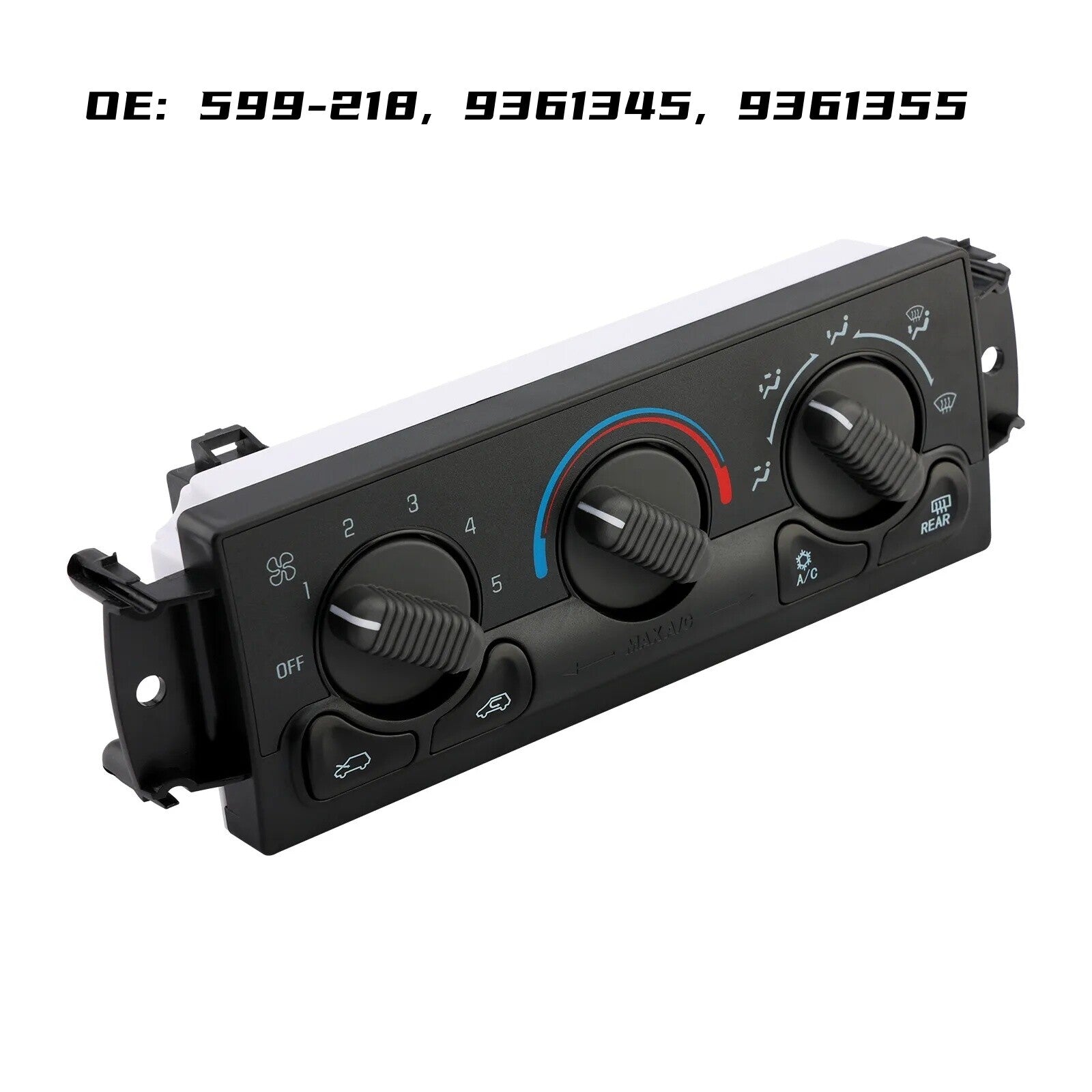 A/C Heater Climate Control Module Panel for GMC for Yukon XL 1500/2500 2000-2002