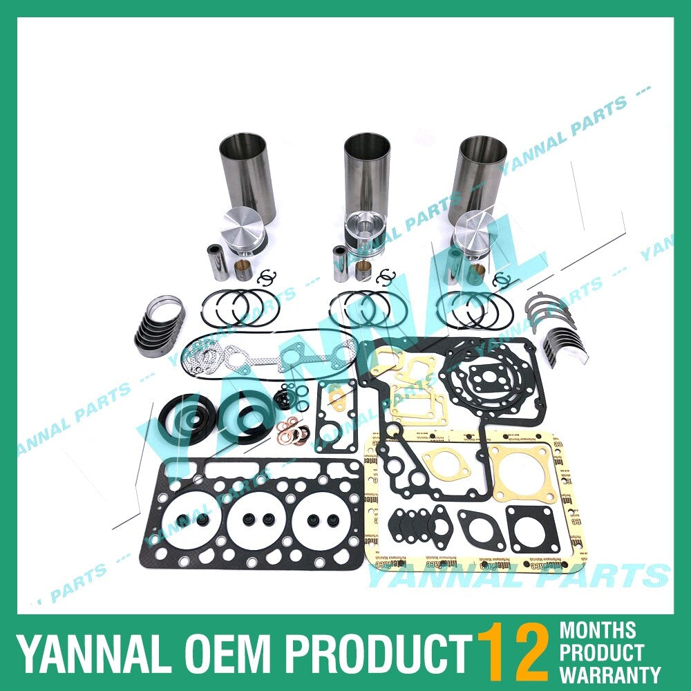 D850 Overhaul and Reconstruction Kit with Shims and Bearings for Kubota Diesel Engines