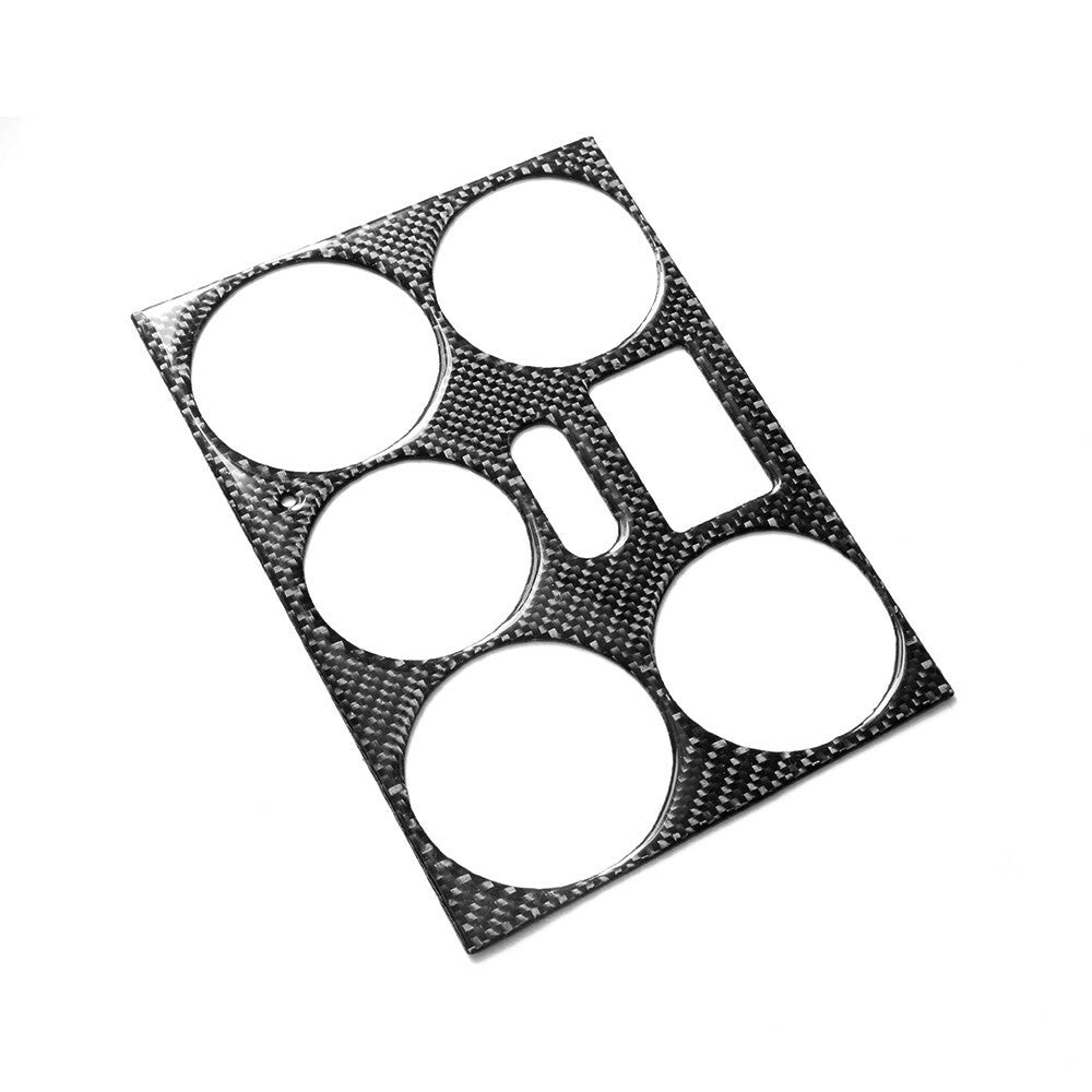 Carbon Fiber Climate Control Panel Cover Trim for Suzuki Grand Vitara 2006-2009