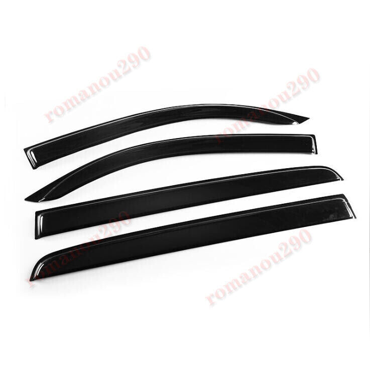 for Ford F-150 2015-2020 Smoke Window Wind Visors Rain Sun Guard Vent Deflectors