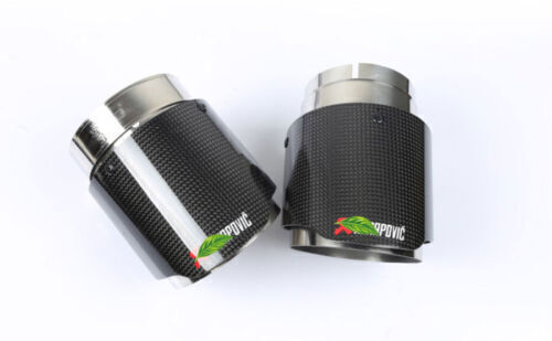 Exhaust Muffler Tip Carbon Fiber Rear Tail Steel for Range Rover Evoque 2012-19