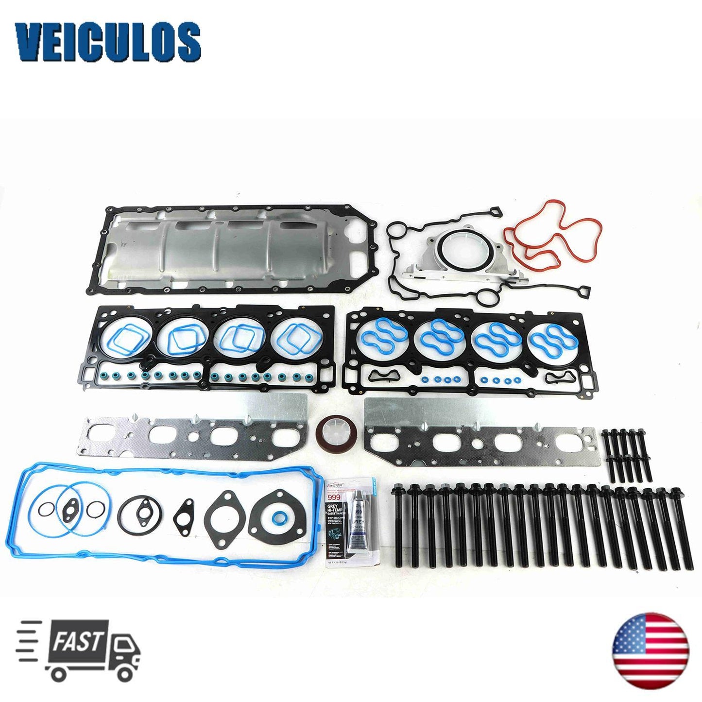 Full Gasket Set for 2009-15 for Chrysler 300 for Dodge for Challenger Charger for Jeep 5.7L HEMI