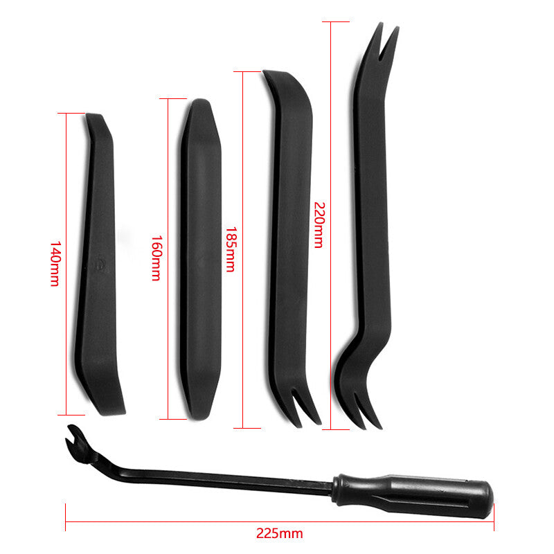 5Pcs/Set Trim Removal Pry Tool Kit for Car Dash Radio Audio Pry Tool