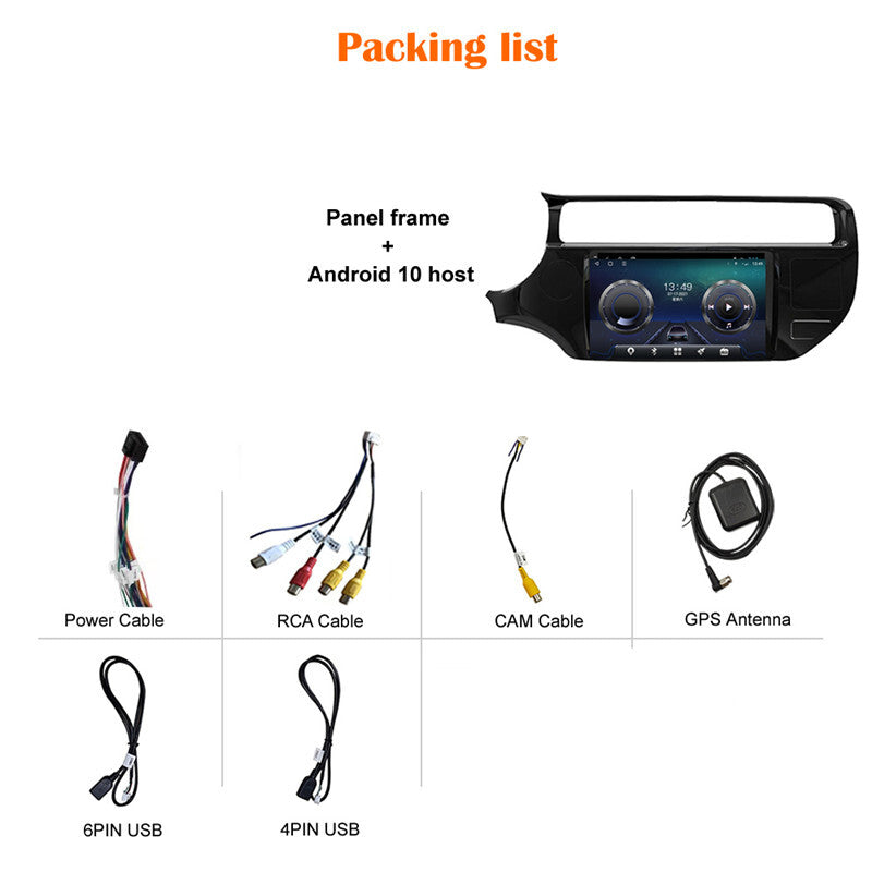 Android Radio for Kia RIO 4 K3 15-17 Car Multimedia Video Player Stereo GPS Navi