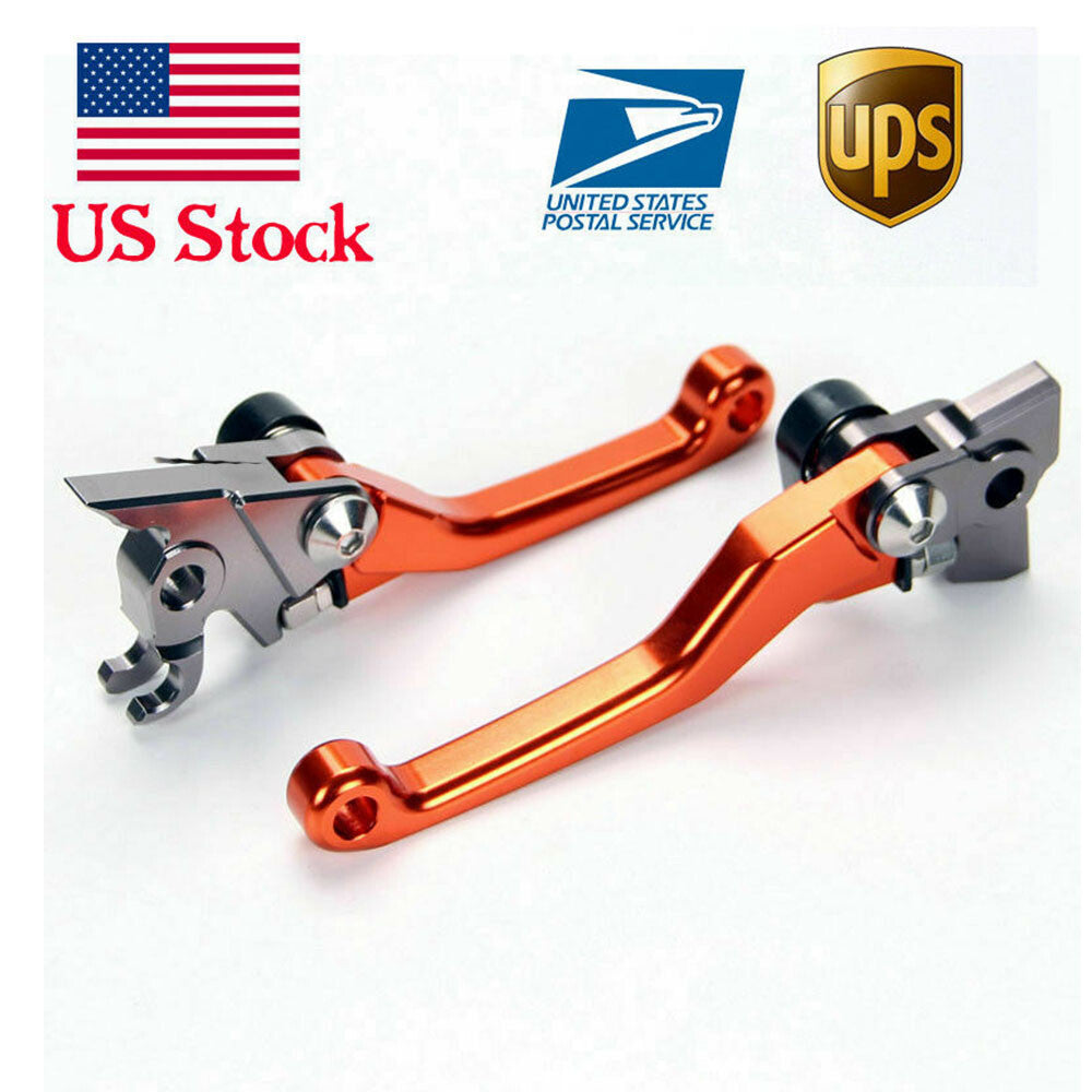 For 350 EXC-F/SX-F (SIX DAYS) 2014-2018 16 17Orange Brake Clutch Levers handle