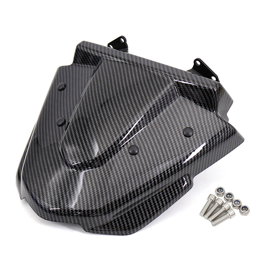 Front Beak Wheel Fender Nose Extension Cover Carbon for Yamaha XT1200Z 2013-2021