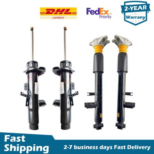 4PCS Front Rear Shock Absorbers w/EDC for BMW F30 F31 F86 328i 330i 430i xDrive