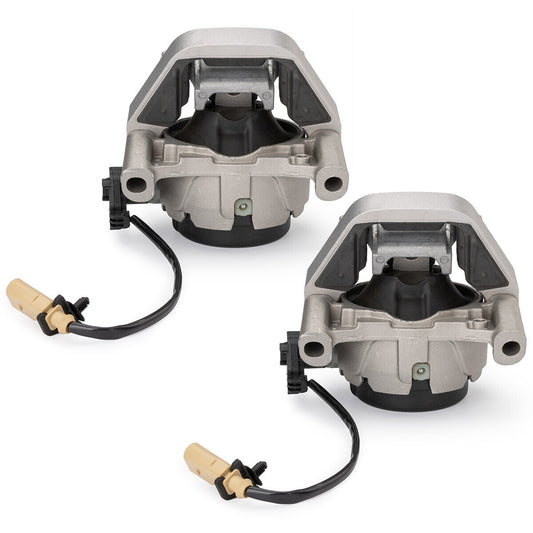 2X Left Right Engine Mounts 4G0199381L 4G0199381NT for Audi for A6 C7 Quattro 2.0L