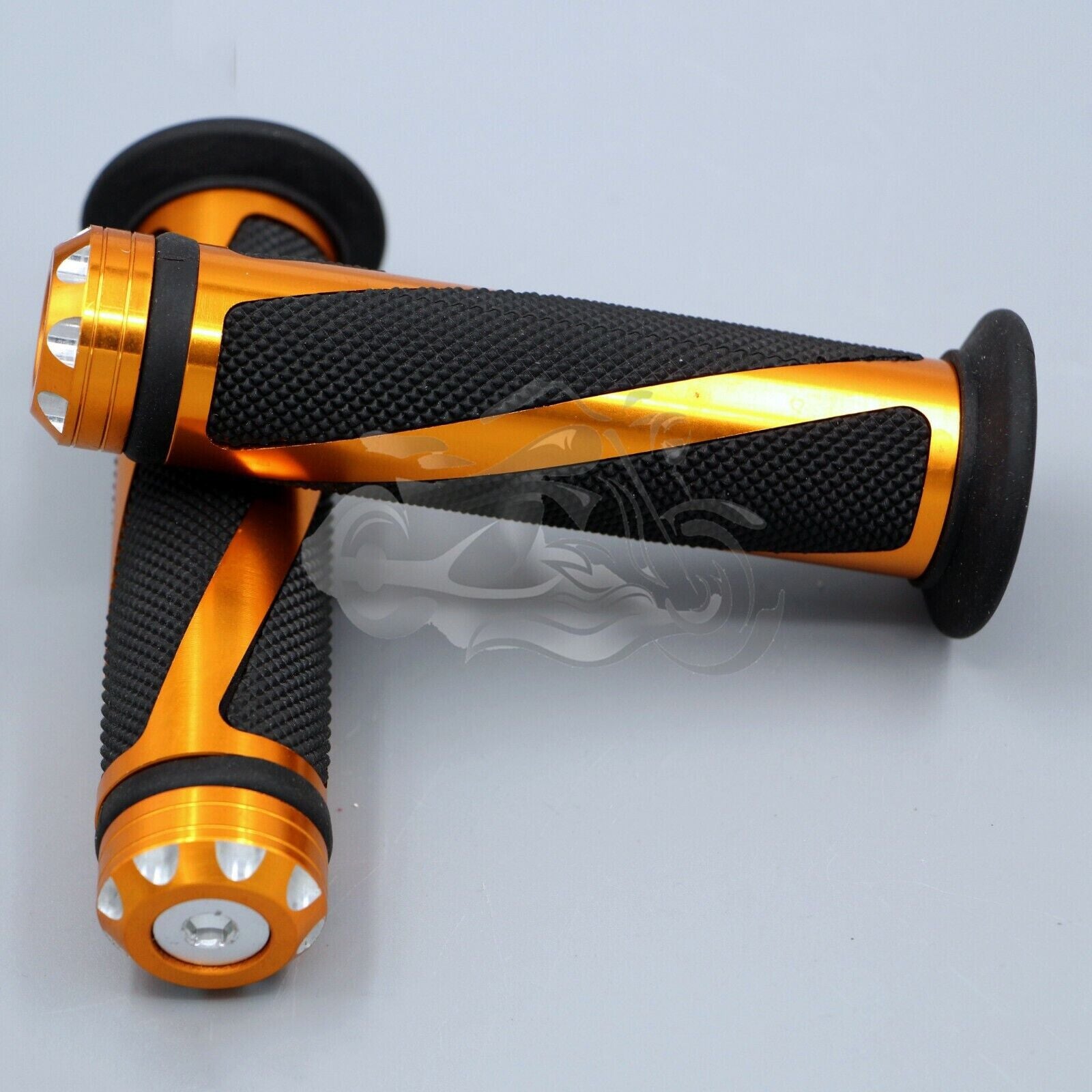 22mm 7/8 Handle Bar Hand Grips Fit For Burgman AN650 AN400 AN125 AN250 AN200