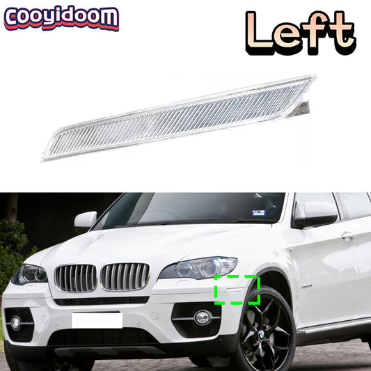 Left front bumper side marker reflector light suitable for BMW X6 E71 E72 X5M 2008 - 2014