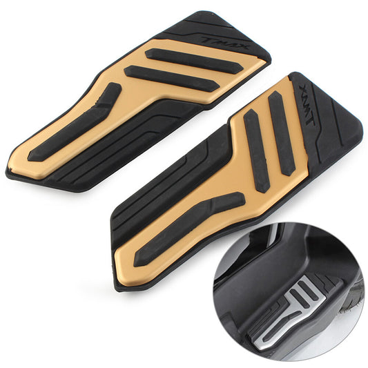 Foot Pedals Pegs Footrests Footpad Footboard for Yamaha T-MAX 560 2022 Gold