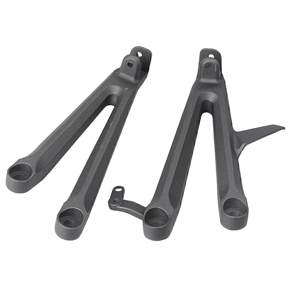 for Honda CBR1000RR 2004-07 Black 1x Rear Passenger Foot Pegs Footrests Bracket