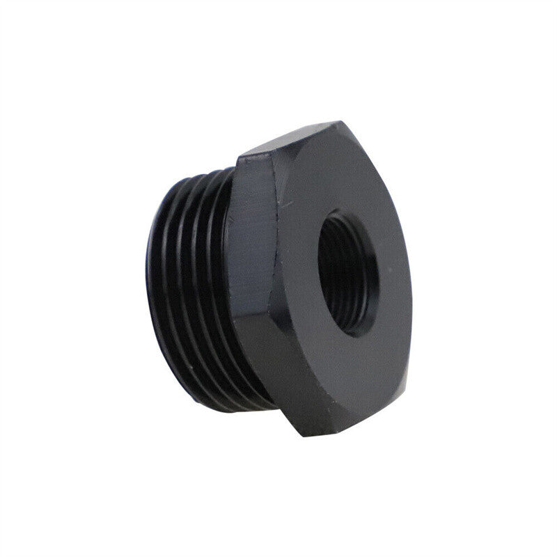 2PCS 1/2-28 to 3/4 NPT Automotive Threaded Oil Filter Adapter Anodized Aluminum