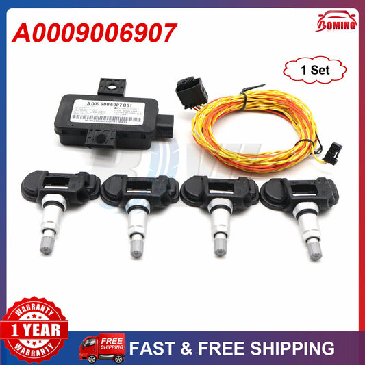 New A0009006907 Tire Pressure Unit Module Set for Mercedes W205 W253 W222 GLC300