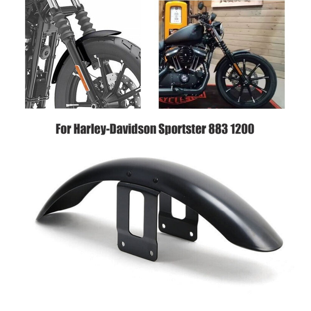 Fit for Harley Sportster XL 883 1200 Painted Black Front Fender Mudguard Cover