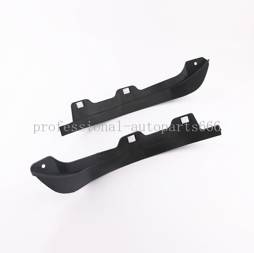 2-piece front L+R splash guards suitable for Audi A4, B8, S4, and Quattro. (08-15)