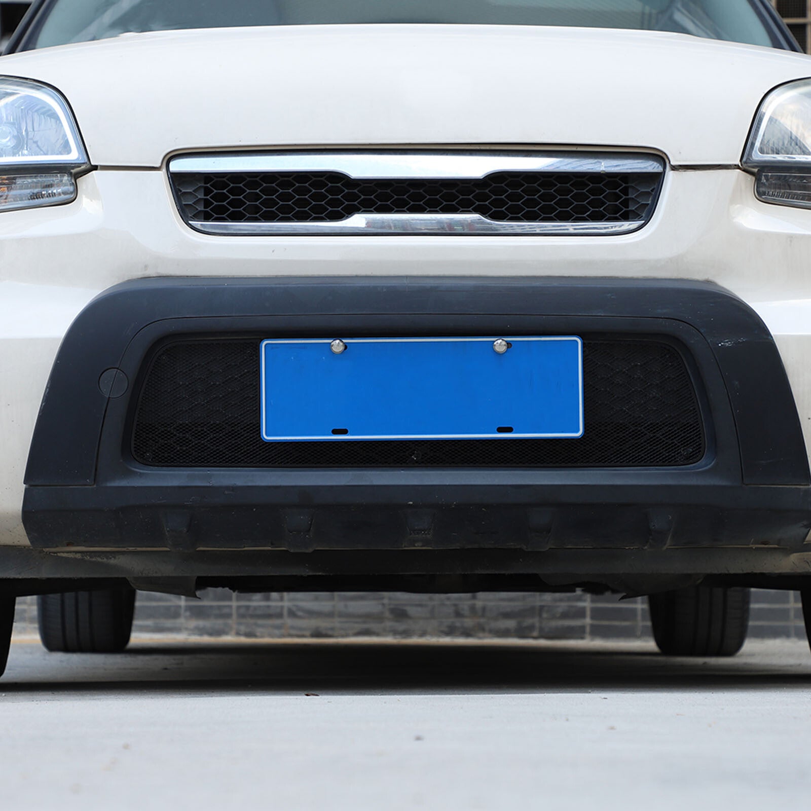 Front bumper cover lower grille insert for Kia 2009-2013 Stainless Steel