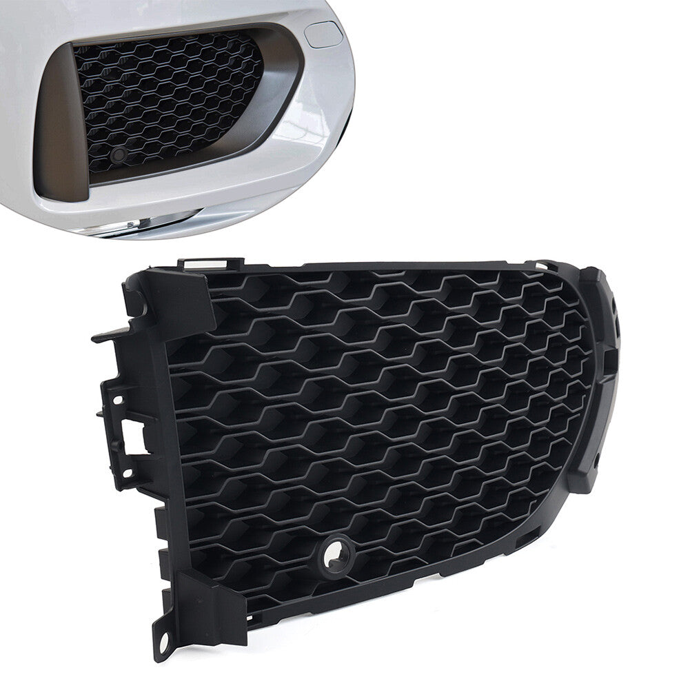 for Jaguar F-Pace Right Closed Mesh Front Bumper Fog Light Lamp Grill With PDC