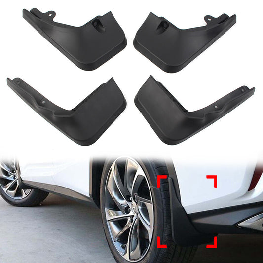 Front Rear Mud Flaps Splash Guard Fenders for Lexus RX350 RX450H 2020-2022 2021