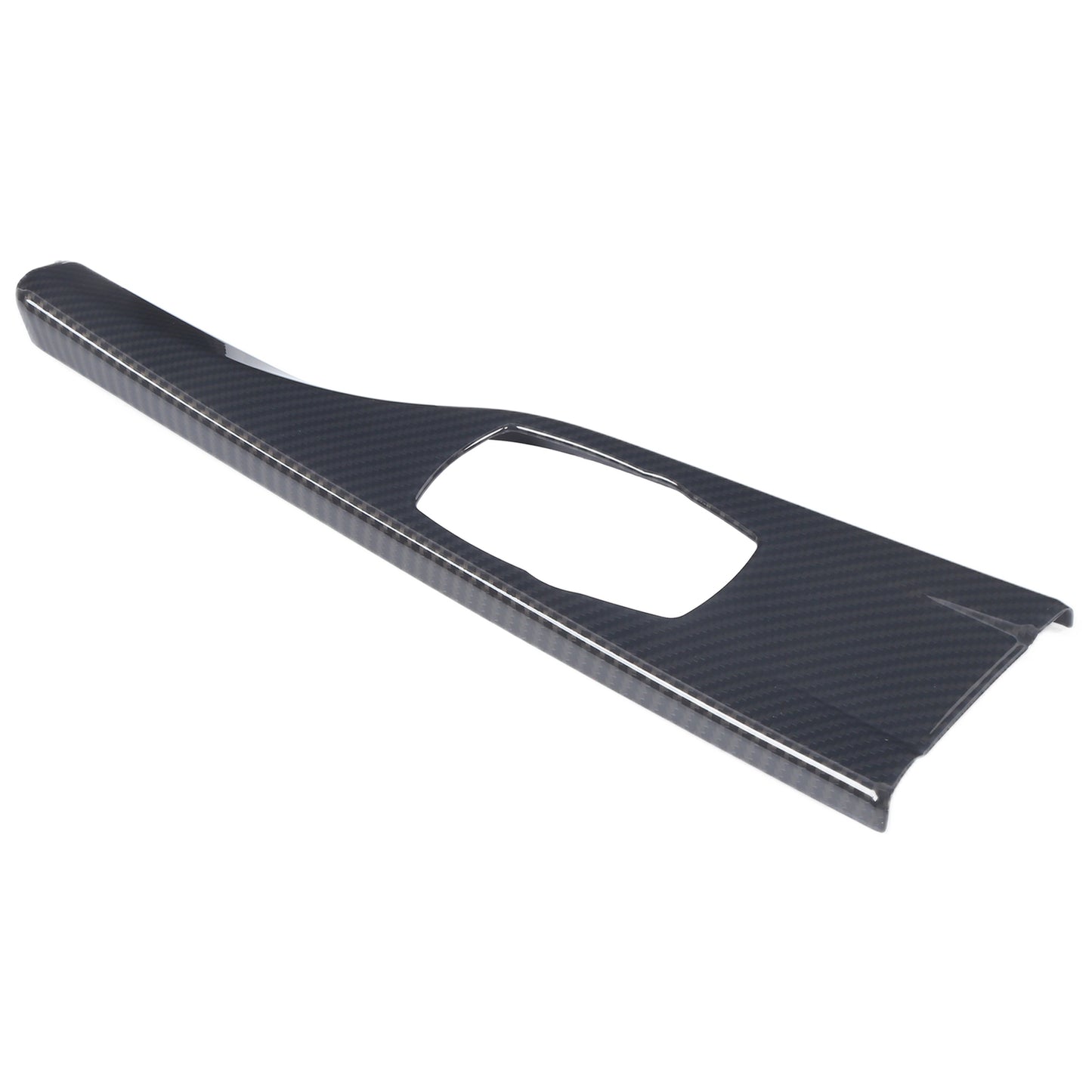 Auto Central Control Multimedia Button Panel Carbon Fiber Style For 3 Series F30