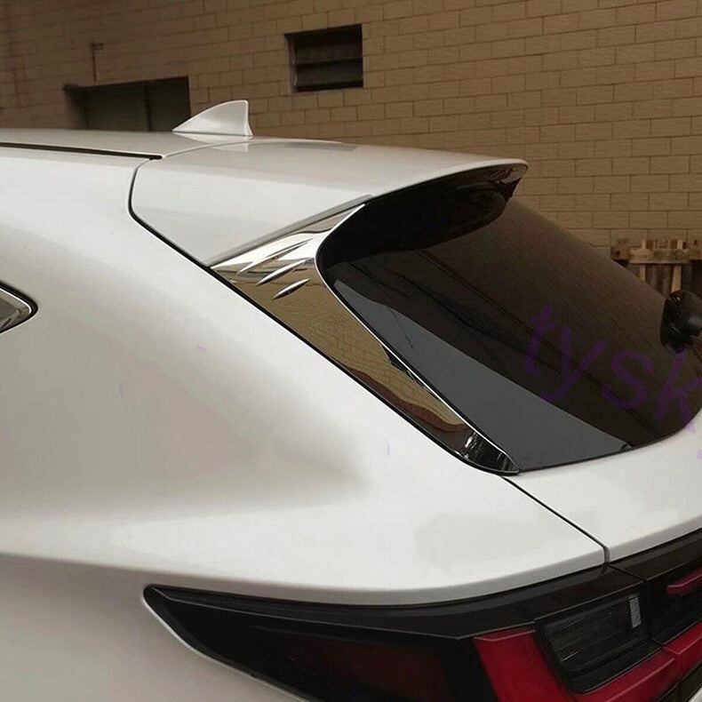 for Lexus NX350 350h 450h+ 2022-2024 RearSpoilerWingSideBeveledWindowCover