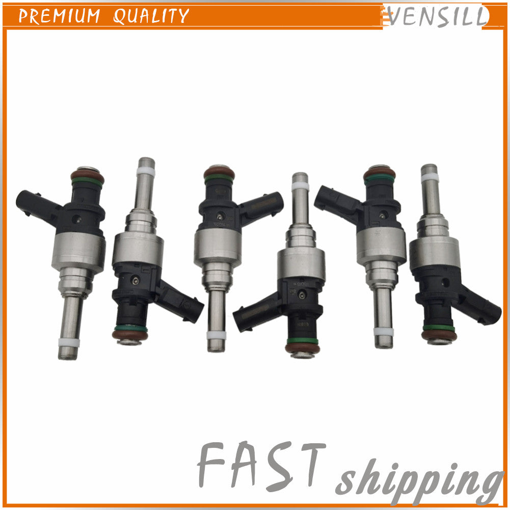6X Fuel Injector for VW Touareg 11-14 for Audi A6 A7 for A8 Q5 Q7 S4 S5 3.0L 06E906036P