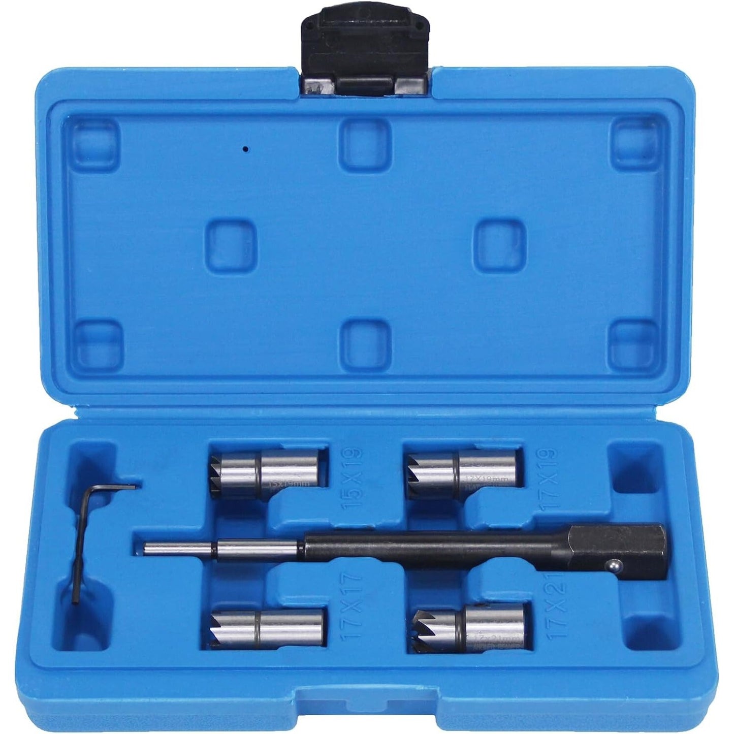 5-Piece Diesel Injector for Seat Cutter Cleaning Diesel Injector Kit for Mercedes-Benz PSA Renaul