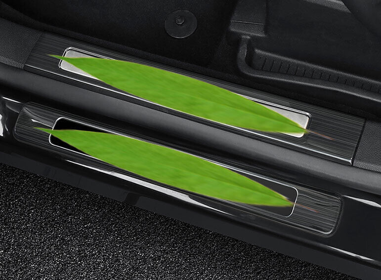 Steel for Lincoln Corsair 20-22 Outer Black Rear Bumper Sill Plate Protector