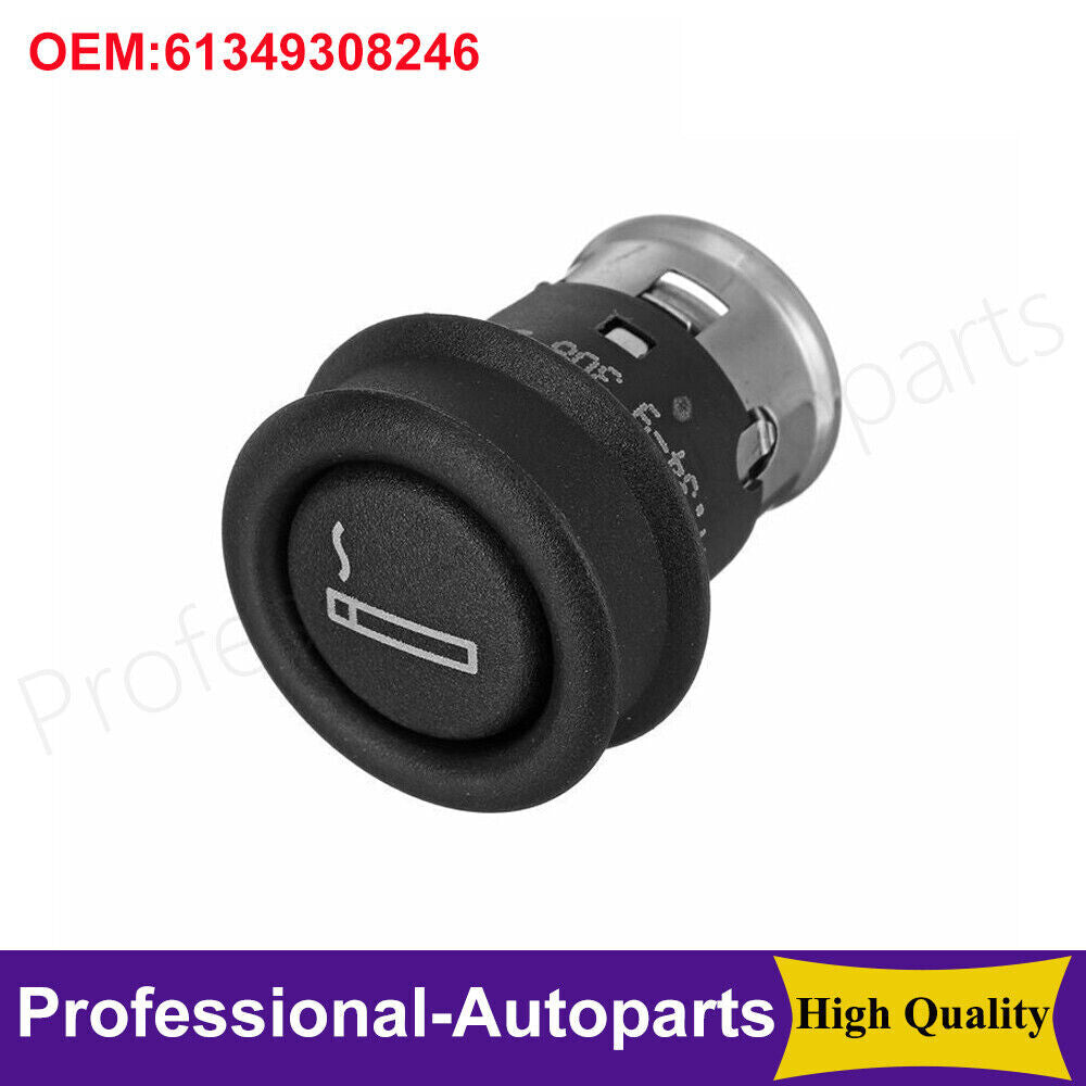 61349308246 Cigarette lighter socket is compatible with for BMW 1 2 3 4 5 6 7 X3 X5 X6 Z3 series.